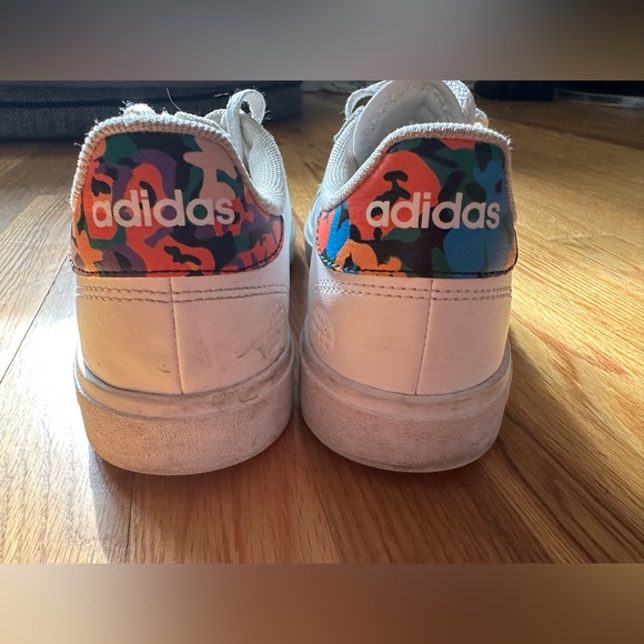 Adidas GRAND COURT BASE LIFESTYLE COURT CASUAL SHOES size 7.5 worn in doors only - Picture 3 of 7